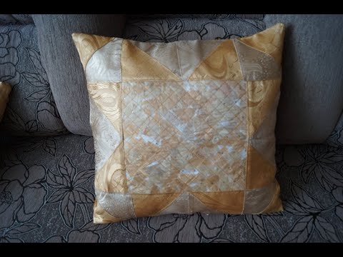 Видео: Подушка из лоскутков, пицца и квадраты! Часть 2
