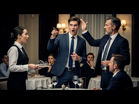 Видео: Сын высокомерного миллиардера оскорбил официантку — реакция его отца шокировала всех!