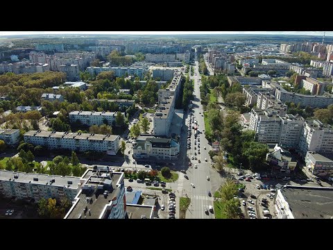 Видео: г. Вологда с высоты птичьего полета , ул. Ленинградская и окрестности  10.09.2021