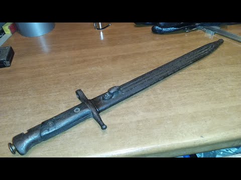 Видео: ITALIAN MANNLICHER -CARCANO BAJONET, M1892 .Штык нож спецназа.