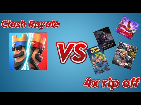 Видео: ПРОБВАМЕ КОПИЯ НА  CLASH ROYALE !
