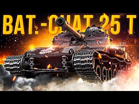 Видео: просто Bat.-Châtillon 25 t 🔴 TANKS BLITZ