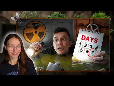 Видео: Я Провёл 7 Дней в Бункере под землёй! Еле выжил! Не повторять! Реакция на Диму Масленникова