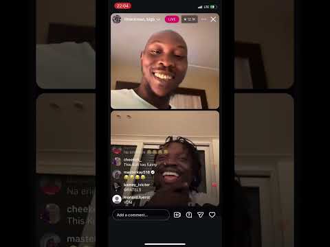 Видео: VDM и Seun Kuti IG в прямом эфире... заставят вас смеяться и забыть о печали 🤣 😂 наслаждайтесь #f...