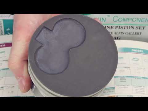 Видео: 1KZ,1KZTE (3L) Toyota поршни TEIKIN 46283STD и 46671AGSTD.
