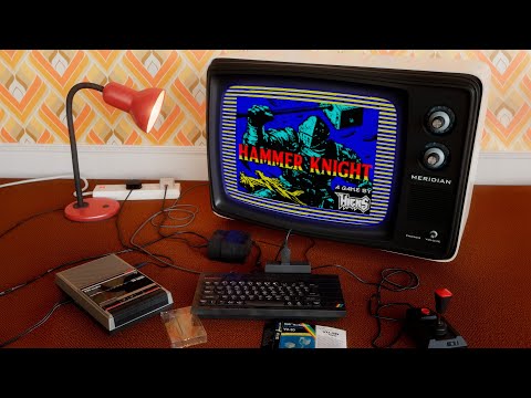 Видео: Hammer Knight  -  новая игра для ZX Spectrum