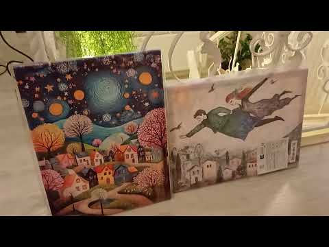 Видео: TEMU!!! Почти идеальная РАСПАКОВКА! Товары для уюта, картины  и немного одежды.