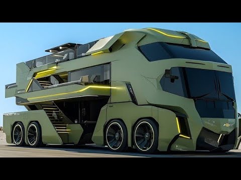 Видео: Motor Home Bus 2030 — ПОЛНОЕ БЕЗУМИЕ! Такой роскоши вы ещё не видели, мозг взорвётся!🔥
