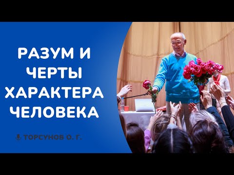 Видео: Разум и черты характера человека. Торсунов лекции