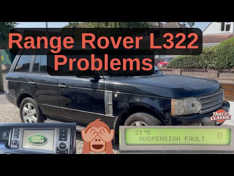 Видео: Range Rover L322 - Проблемы на данный момент.... Проблема с пневматической подвеской..