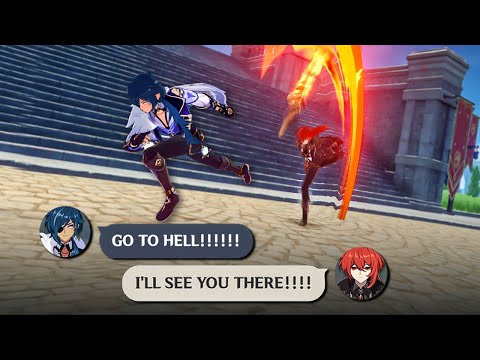 Видео: Как братья и сестры Геншин переписываются друг с другом