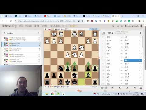 Видео: Чемпіонат Європи з шахів серед юнаків та дівчат. Огляд 1 та 2 туру