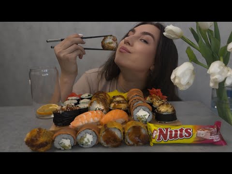 Видео: MUKBANG | РОЛЛЫ СУШИ ROLLS ROLL | празднуете 14 февраля ? История подписчицы - ЧБД