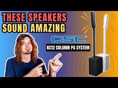 Видео: Акустическая система QSC KC с 12 колонками — ЧЕТКОСТЬ ЗВУКА, МОЩНОСТЬ И ПОРТАТИВНОСТЬ