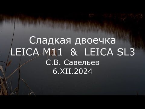 Видео: С.В. Савельев - Сладкая двоечка Leica M11 & Leica SL3