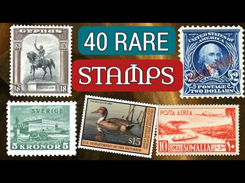 Видео: Разбираемся в редких марках мира | Коллекционеры платят хорошие деньги за эти 40 драгоценностей