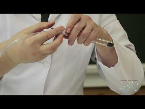 Видео: Отримання кисню із гідроген пероксиду та калій перманганату