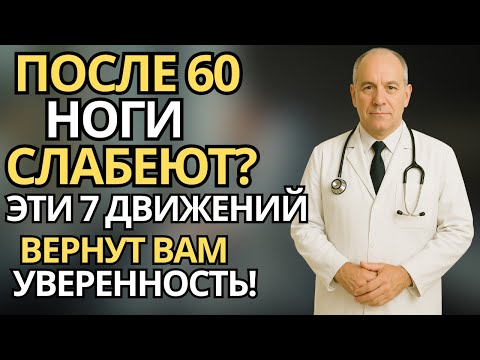Видео: Пожилые: 7 простых упражнений против дрожи в ногах после 60 — верните уверенность в движении