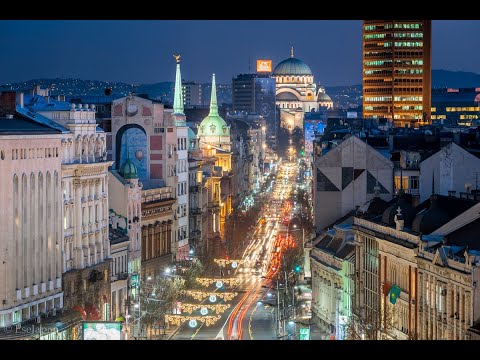 Видео: г.Белград. Сербия.