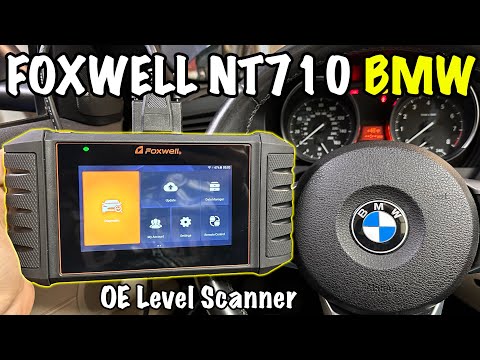 Видео: FOXWELL NT710 — обзор двунаправленного сканера и инструмента кодирования BMW
