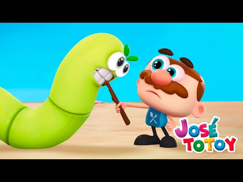 Видео: Детский мультфильм | Жозе Тотой и история о гигантской гусенице!!!