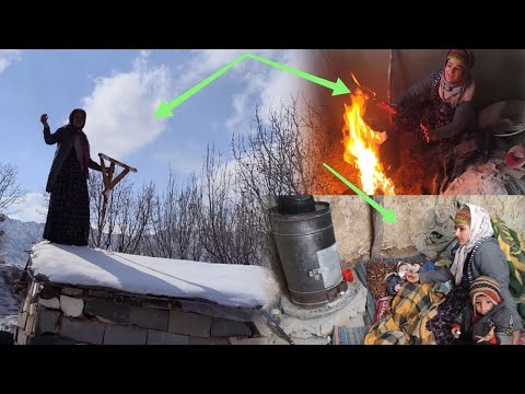Видео: Волшебная хижина, окруженная метелью: оператор и спасение волшебной хижины для кочевой семьи в снег