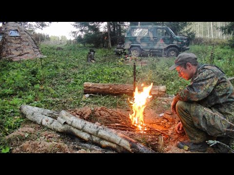 Видео: 3 дня металлокопа в заброшенной деревне/Обзор палатки Алтай УП-1 #352