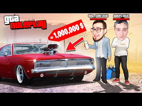 Видео: КУПИЛ DODGE CHARGER ЗА 1.000.000$! САМОЕ СМЕШНОЕ ОГРАБЛЕНИЕ В ПУСТЫНЕ! (GTA 5 RP / RADMIR)