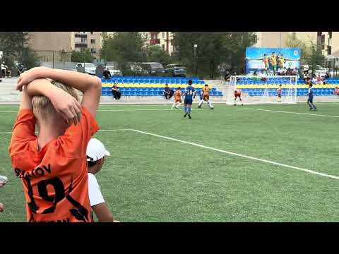 Видео: Чемпионат города Алматы по 2014 Jeyran 2015 - Jasqyran 2014 2 тайм [4:2]