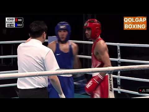 Видео: АЗИЯ БАНГКОК • U19 • 3 КҮН. 60 кг. Әділет Тортубек - Шубхам (IND)