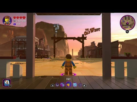 Видео: LEGO Movie 2 Videogame. #15. Дикий Запад (Собираем блоки на 100%)