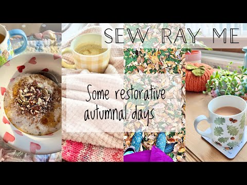 Видео: Sew Ray Me - восстанавливающие осенние дни 🍁☕️🎃💛