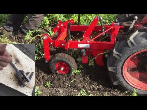 Видео: Картофелекопалка неудачное начало