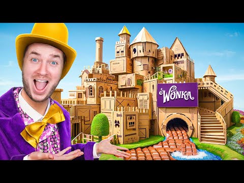 Видео: 24-часовой челлендж «Коробка Вилли Вонки» пошёл не по плану! Шоколадная фабрика!