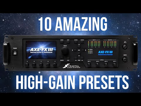 Видео: 10 лучших пресетов для ритм-эффектов Axe-Fx III с высоким коэффициентом усиления — Cooper Carter