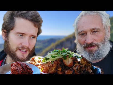 Видео: Покидаем Абхазию. Объелись в Сухумском ресторане.