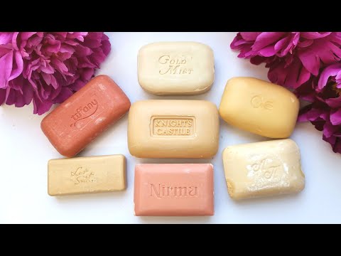 Видео: ⭐ASMR⭐ Carving soap. Резка сухого мыла. Soap cutting. More satisfying video.