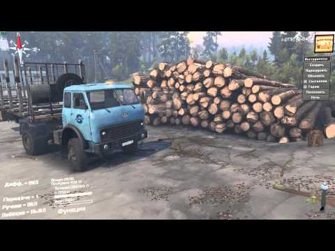 Видео: [Spintires] [Обзор мода] MAZ-500 Series