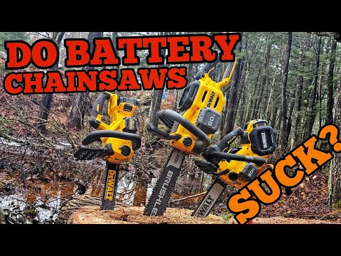 Видео: Это мусор? Аккумуляторные бензопилы Dewalt. Руководство покупателя. 60-вольтовая бензопила Dewalt...