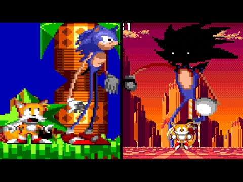 Видео: Giant Sonic Creepypasta CD — ВСЕ КОНЦОВКИ