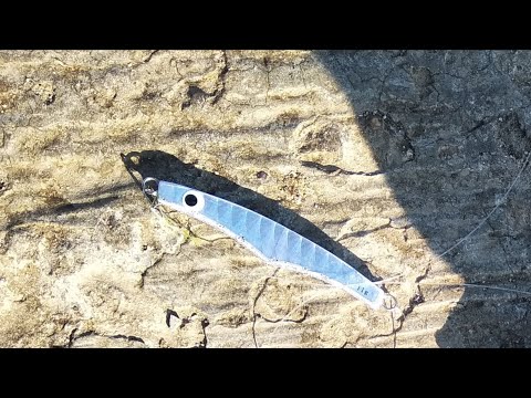 Видео: Как сделать японский пилькер на Саргана,Жереха, Ставриду,окуня?making a metal jig on a garfish.