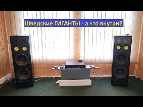 Видео: Шведские большие колонки System ONE H212B – посмотрим, что ВНУТРИ