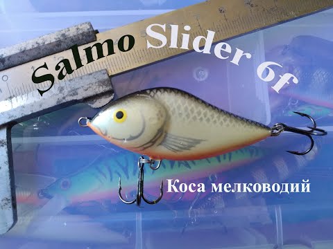 Видео: Salmo Slider 6f - коса мелководий