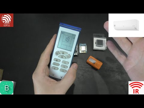 Видео: Самое простое удаленное управление кондиционером на esp32/esp8266 и Blynk.