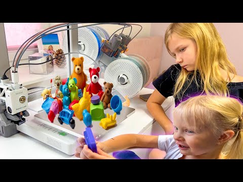 Видео: СОФИЯ НАПЕЧАТАЛА СЕСТРЕ ГОРУ ИГРУШЕК. СОФУНЬЯ ШАЛУНЬЯ