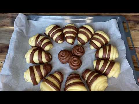 Видео: Булочки Зебра . И Шоколадное  Дрожжевое Тесто 🔥