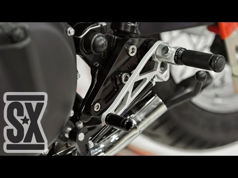 Видео: Установка Подножек Triumph Bonneville Каферейсер