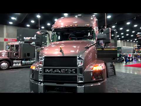 Видео: Дальнобой. США. Обзор: 2018 MACK ANTHEM Седельный тягач.