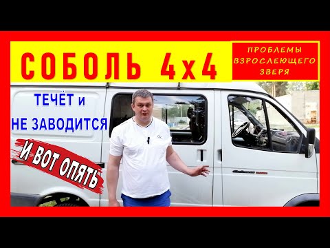 Видео: СОБОЛЬ 4х4 💥 : проблемы взрослеющего зверя! | Никогда такого не было😉 - и вот опять)))🙈