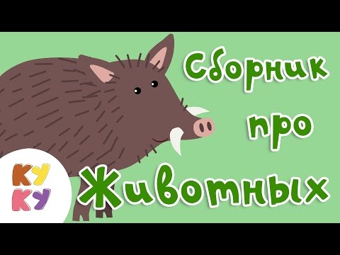 Видео: КУКУТИКИ - Сборник из 5 песенок Про Животных - развивающие песенки для детей малышей
